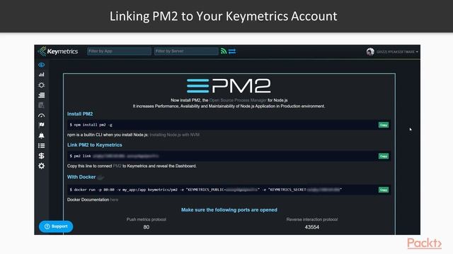 Building Microservices with Node.js: Monitoring with PM2 and Keymetrics | packtpub.com смотреть онлайн