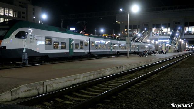 ЭПм — 009/012 № 715Б Гомель — Минск прибывают на 7-й путь станции Минск-Пассажирский смотреть онлайн