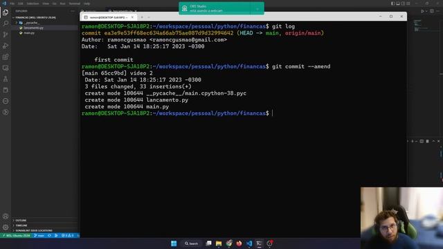 Como modificar a mensagem do commit no git - Curtinhas do Codaram 002 смотреть онлайн
