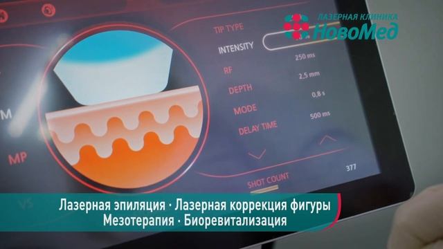 Новомед. Реклама для индустрии красоты.
