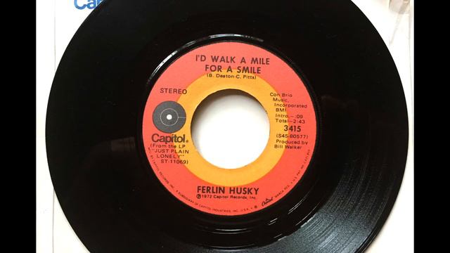 I'd Walk A Mile For A Smile , Ferlin Husky , 1971 смотреть онлайн