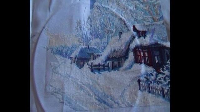 Вышивка крестом Риолис "Русская зима" отчет 4 смотреть онлайн