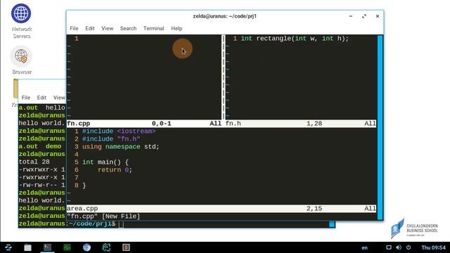สอน C++: การสร้าง makefile เพื่อ build โปรแกรม C++ บน Linux смотреть онлайн
