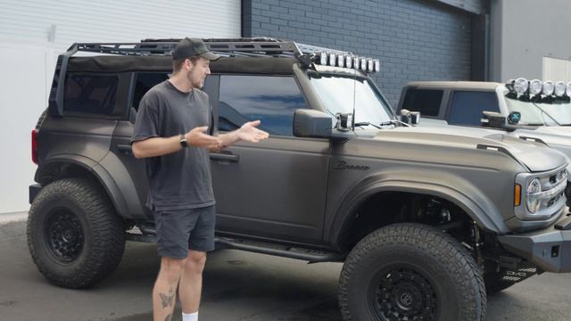 FORD BRONCO WIDE BODY KIT | Advanced Fiberglass Concepts смотреть онлайн