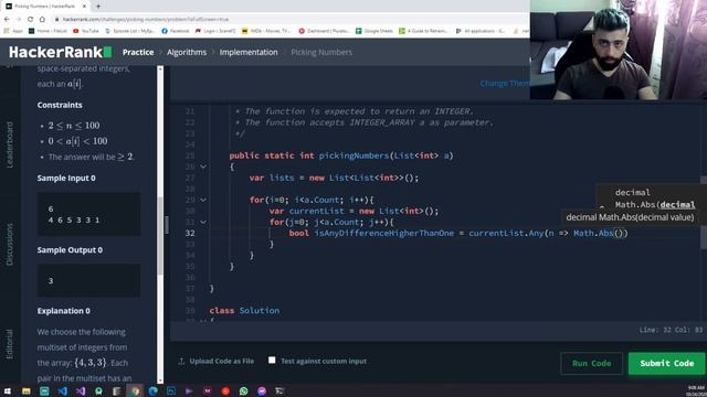 Picking Numbers | Coding Challenges #23 смотреть онлайн