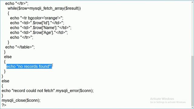 Search Record in PHP смотреть онлайн