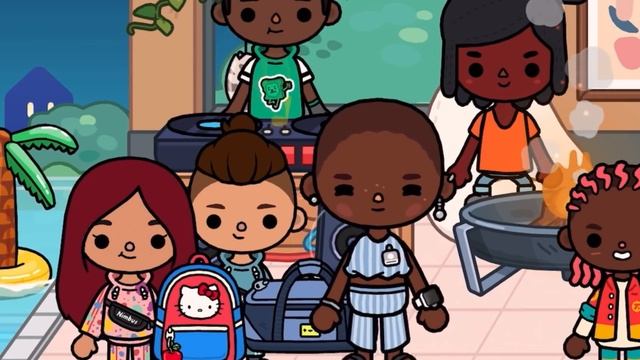 Заселяемся в отель ??? /// тока бока /// toca boca /// Secret Toca смотреть онлайн