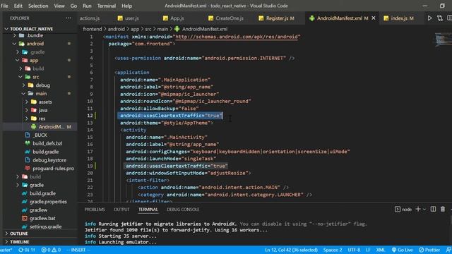How to solve 'TypeError: Network request failed' in React Native? смотреть онлайн