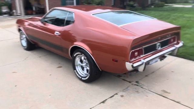 1973 Ford Mustang 351 Cleveland Mach 1 Interior смотреть онлайн