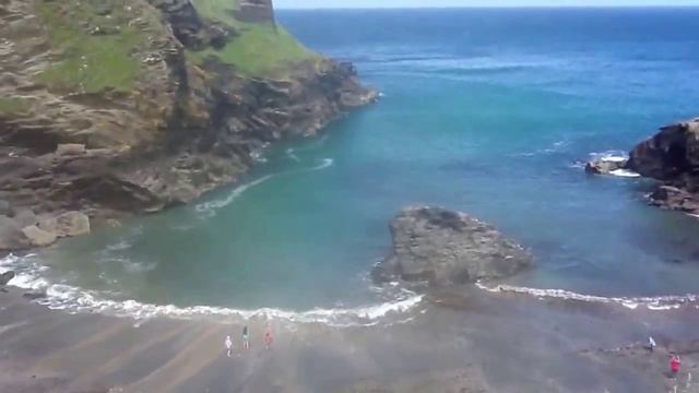 Англия: Корнуолл, деревушка Тинтэнджел / UK: Cornwall, Tintangel