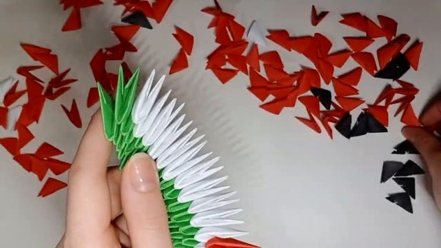 Модульное оригами _Арбуз_. смотреть онлайн