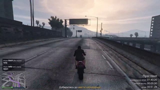 GTA online Испытание на время пирс Дель Пьерро, Del Perro Time Trial смотреть онлайн