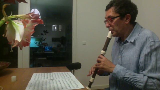 A. Bova, Preludio e fuga n. 20 in la min. for alto recorder смотреть онлайн