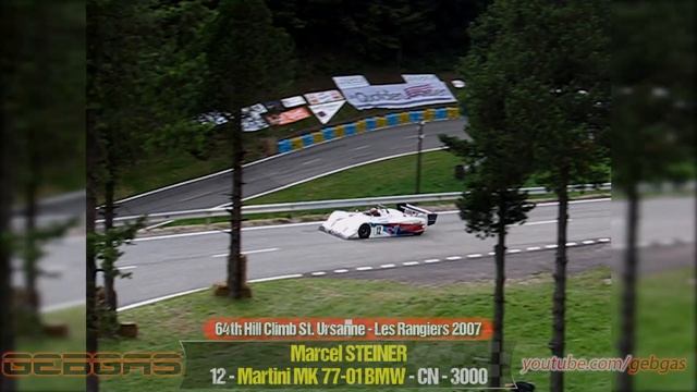 Martini MK 77-01 BMW - Marcel STEINER - HILL CLIMB - 2007 - St. Ursanne-les Rangiers смотреть онлайн