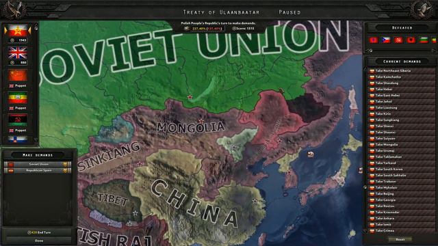 Hearts of Iron 4 Poland Ironman World Conquest 18 смотреть онлайн