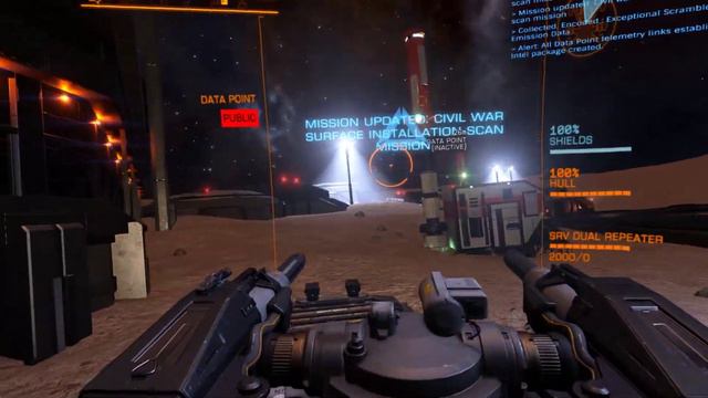 Archeagus Plays - Elite Dangerous VR with HCS ASTRA 1.8 and EDDI 2.2.3 смотреть онлайн