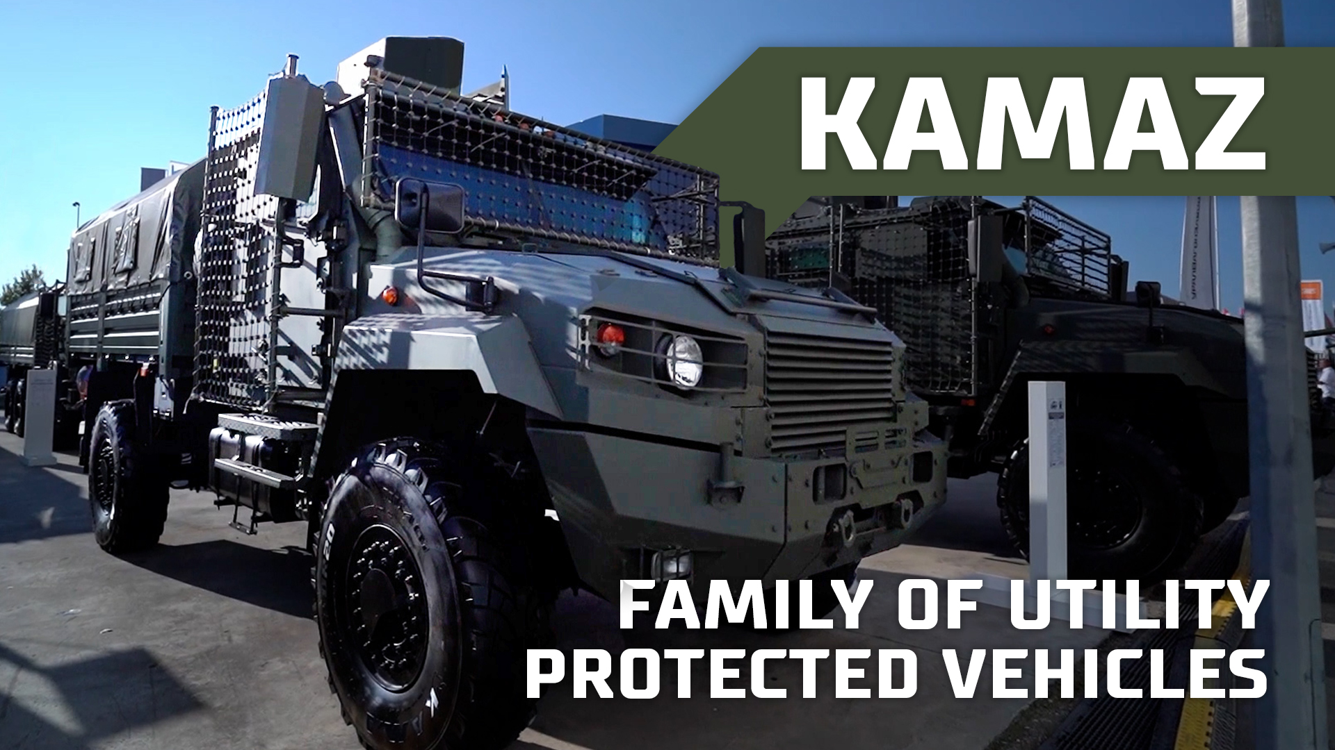 KAMAZ Family of Utility Protected Vehicles смотреть онлайн