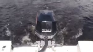 Электродвигатель на катере