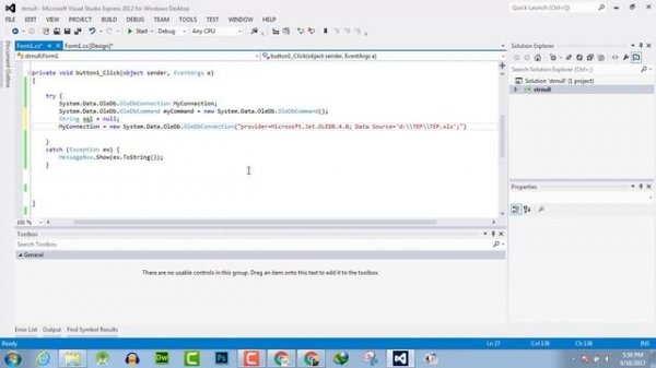 114 - How to insert data to Excel file using OLEDB C#