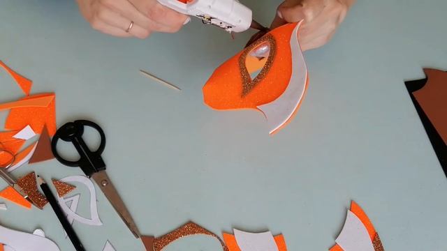 Маски лиса медведь из фоамирана для детского сада утренника нового года смотреть онлайн