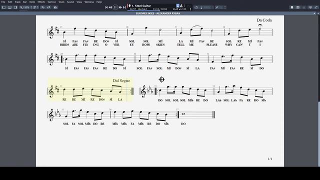 EUROPES SKIES - ALEXANDER RYBAK NOTA смотреть онлайн