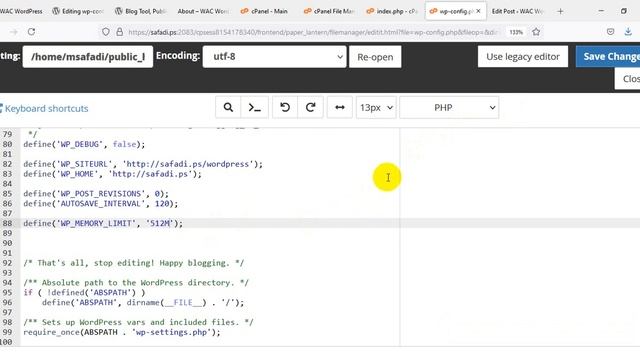 09 Editing wp-config and Multisite Network смотреть онлайн