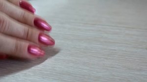 Жемчужная втирка на гель-лак // 2 способа нанесения