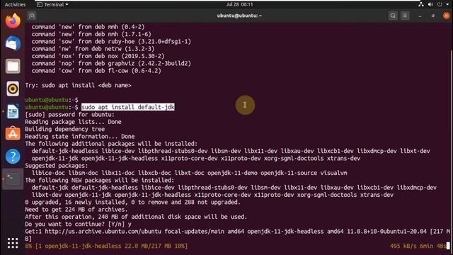ECLIPSE IDE | Software Installation on Ubuntu 20.04 by command line terminal | JRE/JDK 11.0 смотреть онлайн