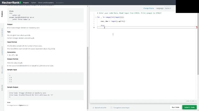 Python-exceptions смотреть онлайн