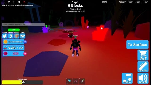 roblox mining simulator deadly dark dominus showcase смотреть онлайн