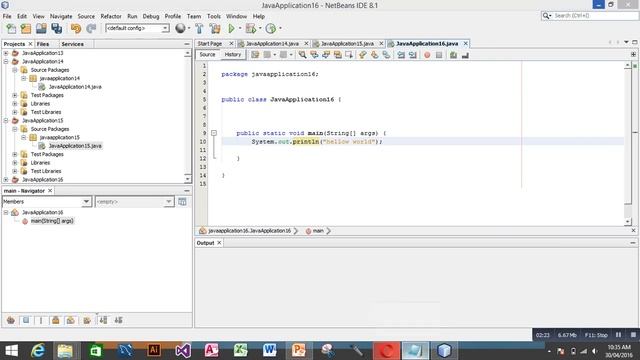 Java#1 | first program in java | printing hello world in output смотреть онлайн