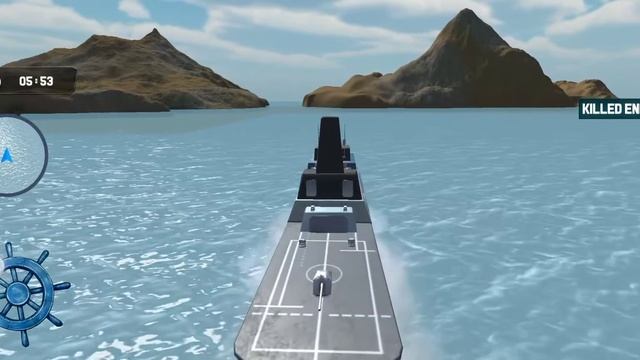 US Police Cop Chase : US Navy Ship Games / crime police boat chase mission смотреть онлайн