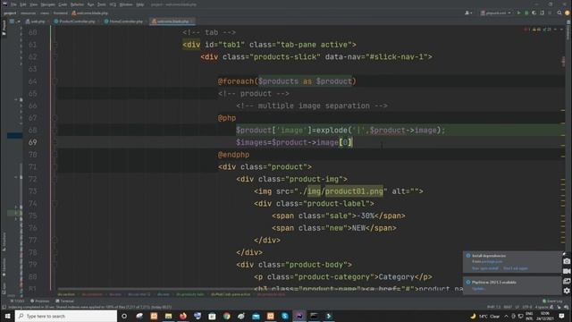 displaying all product into site | display all products in frontend | laravel bangla tutorial смотреть онлайн