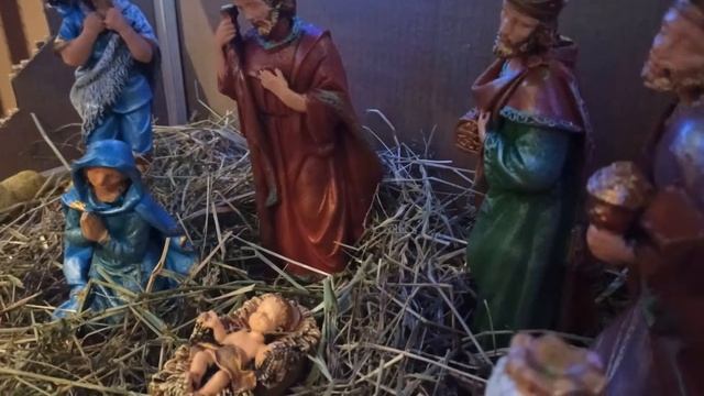 Рождественский вертеп (шопка) своими руками. смотреть онлайн