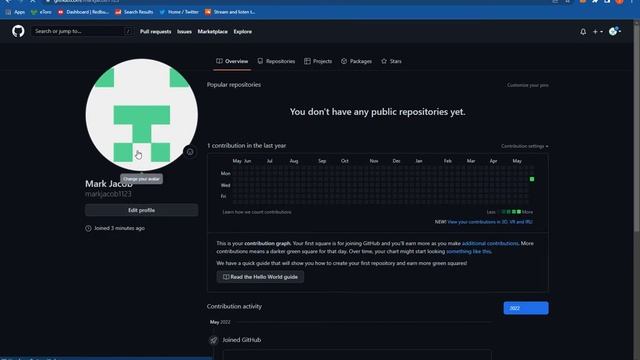 How To Change Your Profile Picture on Github смотреть онлайн