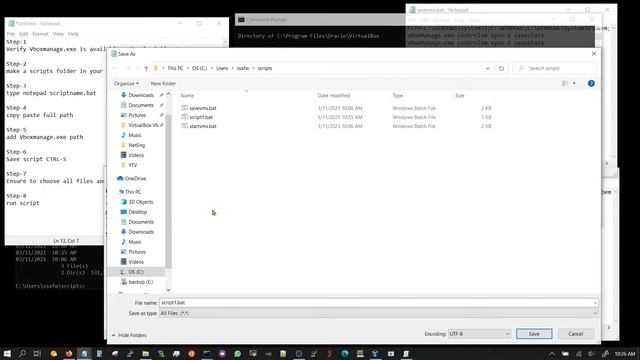 VirtualBox Scripting example смотреть онлайн