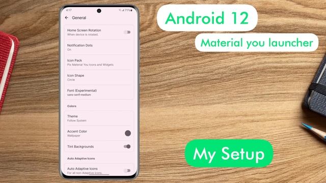 ANDROID 12 | Material you Launcher for all android devices! смотреть онлайн
