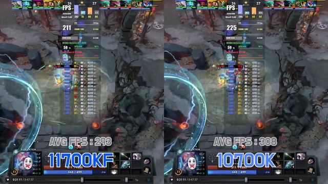 INTEL i7 11700KF vs INTEL i7 10700K with RTX 3080 (7 Games / FHD / 1080p) смотреть онлайн