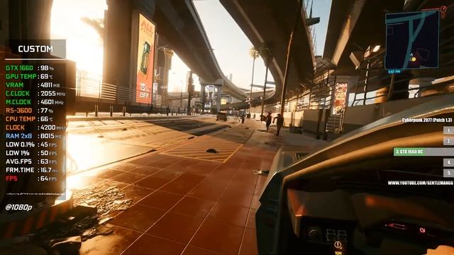Cyberpunk 2077 Patch 1.3 | GTX 1050 Ti | GTX 1650 SUPER | GTX 1660 | RTX 2060 SUPER | RTX 3060 Ti смотреть онлайн