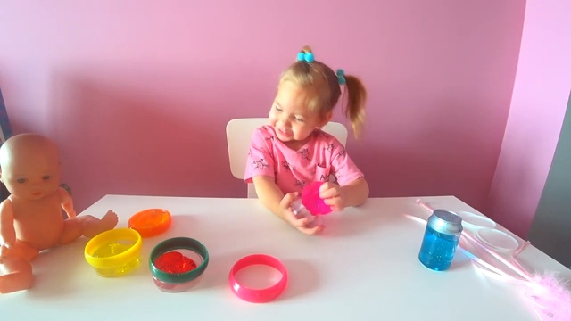 Sofia Prepares For Valentine's Day Learn Colors With Sing Nursery Rhymes