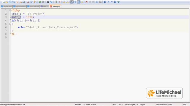 Comparing Strings with Numbers in PHP смотреть онлайн