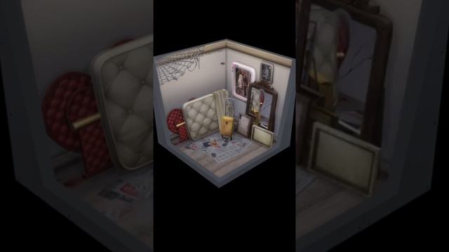 The Sims 4 | Basement Treasures KIT Stop Motion Speed Build #shorts смотреть онлайн