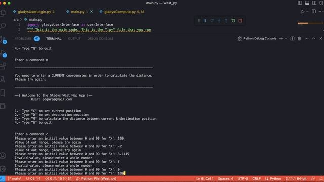 Gladys West Map App in Python 3 смотреть онлайн