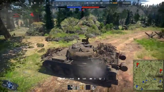 War Thunder // Type 62 - RB Gameplay - 8 Kills // #1 "Forest Ninja" смотреть онлайн
