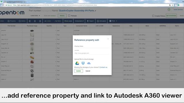 OpenBOM: How to link BOM information to the Autodesk A360 Viewer смотреть онлайн