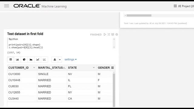 ML Concepts - Using Cross-Validation with OML in-Database and with Embedded Python Execution смотреть онлайн