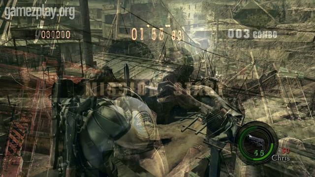 Resident Evil 5 The Mercenaries 3D HD video game screenshot video - 3DS смотреть онлайн