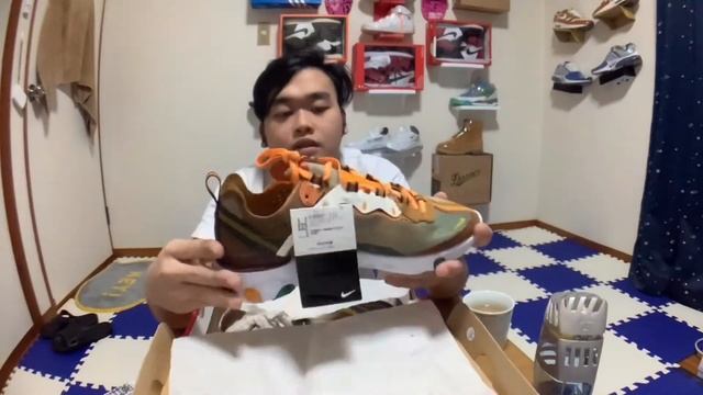 UNBOXING! Nike react element 87 orange peal? смотреть онлайн
