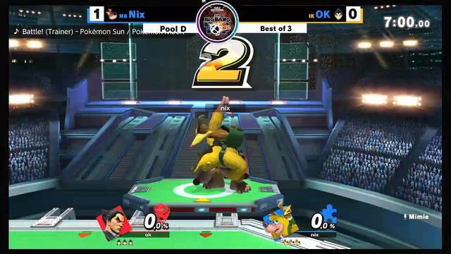 Grande Finale Top 16 2023 (Pool D) IK OK (Mario,Kazuya) Vs MB Nix (Banjo Kazooi) смотреть онлайн
