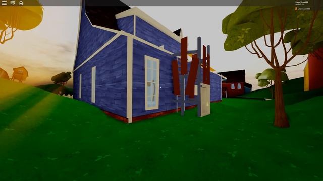 Hello Neighbor roblox Alpha 2 x Act 1 test смотреть онлайн